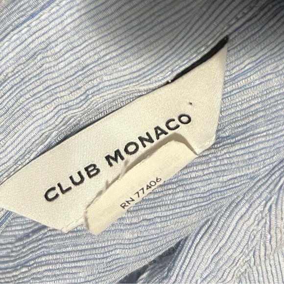 Club  Monaco: Textured Button-Down Shirt - Picture 3 of 4